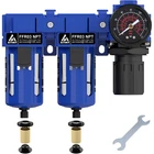 Atiny 3/8" Npt System,air Compressor Filter DRYER,5 And Micron Fi... New. Price: $83.94.