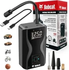 Bobcat Tire Inflator Portable Air Compressor 4000 Mah 150 Psi - Fast New. Price: $31.63.