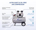 California Air Tools 15 Gallon 70 Dba Shop Compressor Free Shipping New. Price: $402.37.