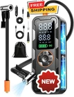 Inflador De Neum Ticos Port Til Con Compresor Aire, Bomba El Ctrica 150 Ps New. Price: $63.36.