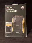 Vaclife Tire Inflator Portable Air Compressor - Cordless Rechargeable VL728 Open. Price: $23.99.