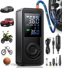 Tire Inflator Portable Air Compressor - 150 Psi 4X Fast Inflation Black New. Price: $38.06.