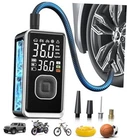Tire Inflator Portable Air Compressor, 150PSI Cordless Mini Pump With New. Price: $29.08.