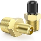 Flycoco 2 Pack Air Inflator Adapter 1/4 Npt (m) Standard Schrader Valve... New. Price: $14.52.