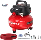 Air Compressor 6 Gallon 150 Psi Pancake Portable Oil-free Tank With 10 Pcs Acces New. Price: $282.71.