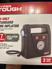New Hyper Tough 12V Standard Tire Inflator 10774222 W/ Led Light Free Us Ship. Price: $21.97.