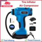Cordless Tire Inflator Air COMPRESSOR,20V Battery Powered Car Pump Powerful New. Price: $60.04.