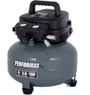 Performax 6 Gallon 150 Psi Portable Electric Pancake Air Compressor New. Price: $89.00.