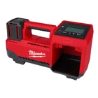 Milwaukee 2848-80 M18 18V Cordless Tire Inflator Bare Tool Recon Certified. Price: $129.00.