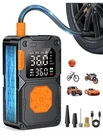 Inflator Portable Air Compressor, 150PSI Cordless Pump For Car Tires... New. Price: $19.99.