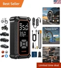 Versatile Cordless Tire Inflator With Automatic Shut-off For Cars, Bikes & More New. Price: $61.99.
