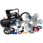 Hornblasters Outlaw Chrome 228H Loud Train Kit For Trucks - 12 Volt New. Price: $499.99.