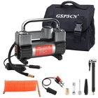 Double Cylinders Tire Inflator Heavy Duty 12V Air Compressor Pump 150PSI Gspscn New. Price: $104.99.