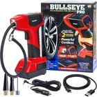 Bullseye Pro Tire Inflator 150 Psi Electric Air Compressor Portable Pump Car New. Price: $63.00.