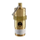 E108520 Air Compressor Tank Safety Relief Valve Asme 200PSI 1/4'' Mpt 76 Scfm New. Price: $12.49.