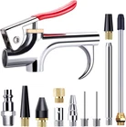 13 Pcs 2-WAY Connection Air Nozzle Blow Gun Set, Kit With 1/4 In Stan New. Price: $13.84.