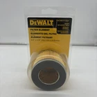 New Genuine Dewalt DXCM019-0221 Oem Air Filter Element. Price: $10.80.