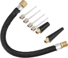 Autohaux 1 Set Portable Air Pump With Inflation Needle Tapered Nozzle Extensio New. Price: $7.61.