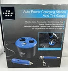 Sharper Image Auto Power Charging Station & Tire Gauge Sears Purchase Like New. Price: $16.00.
