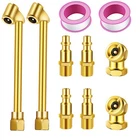 Godeson Air Chuck SET,2PCS Heavy Duty Dual Head 10-PIECE Aurichalceous New. Price: $15.66.