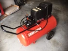 Craftsman 6HP, 33GAL Air Compressor Used. Price: $300.00.