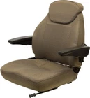 Brown Fabric Universal Tractor Seat Fits Case Ih John Deere Ford New Holland. Price: $349.99.