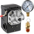 Dreyoo Air Compressor Pressure Switch 135-175 4-PORT Amp With 0-200 Psi Gauge New. Price: $68.99.
