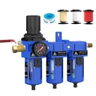 1/2" Npt Air Compresssor Water Separator, 3 Stage Dryer System ... Fast Ship New. Price: $134.99.