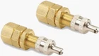 Viair Inflation Valve With Compression Fittings, For Suspension Bags - 2 Pack New. Price: $32.40.