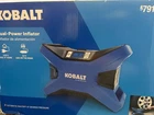 Kobalt 791911 120V Portable Air Compressor Inflator Open. Price: $70.00.