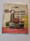 Forney Tank Manifold Air Compressors 032277755499 1/2" Mount New. Price: $32.00.