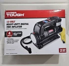 Hyper Tough Dc 12V Heavy Duty Direct Drive Digital Tire Inflator With Detachable Open. Price: $60.00.