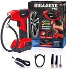 Bullseye Pro Red Portable Rechargeable Tire Inflator With Digital Pressure Gauge New. Price: $79.99.