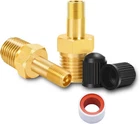 Godeson 1/4" Npt Tank Valve, Anti-corrosion Brass Schrader With Male New. Price: $10.79.