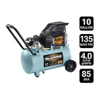 Mcgraw 10 Gallon, 135 Psi Oil-lube Horizontal Shop/auto Air Compressor New. Price: $179.99.