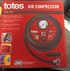 Totes Auto Club Portable Tire Air Compressor 260 Psi Nos New Box. Price: $36.29.