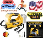 Cordless Tire Inflator Air Compressor For Dewalt 20V Max Battery, 160PSI Portabl New. Price: $43.90.