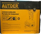 Autder AD-380 Corded/cordless Portable Air Compressor 21V 12V Dc Lcd 150 Psi New. Price: $59.99.