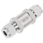 Pcs 304 Stainless Steel Detachable Compression Check Valve 1/4X1/4 Inch Od New. Price: $26.53.
