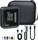 Tire Inflator Portable Air Compressor, Battery & 12V Dc Dual Power Pump For New. Price: $122.56.
