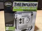 Slime Tire Inflator Air Compressor Light 12V Vehicle Portable Pump Never Used New. Price: $24.99.