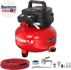 Air Compressor 6 Gallon 150 Psi Pancake Portable Oil-free Tank With 10 Pcs Acces New. Price: $270.57.