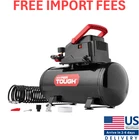 Hyper Tough Black 100 Psi Oil-free Portable Air Compressor 3 Gal New. Price: $58.99.