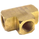 Forney 1/4 In. Npt Brass Female Air Hose Tee 032277753631 New. Price: $15.70.