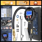 Digital Tire Inflator Pressure Gauge 3-250 Psi, 1% Accuracy, 360 Chuck, Carry New. Price: $53.19.