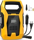 Carsun Ac/dc Tire Inflator Portable Air Compressor, Dual Power For Home 110V New. Price: $45.02.