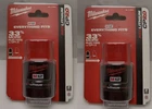 New Genuine Milwaukee M12 Red Lithium-ion CP2.0AH Volt Batteries 48-11-2420. Price: $49.99.