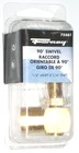 Forney Brass Swivel 90 Deg Air Compressor 1/4" Mnpt X Fnpt - 75561 New. Price: $10.99.