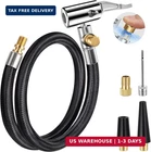 Lumiteco 21'' Quick Air Release Extention Hose, Tire Valve Extension Tube W/pres New. Price: $12.68.