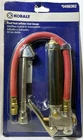 Kobalt Dual Foot Inflator And-gauge New. Price: $12.99.